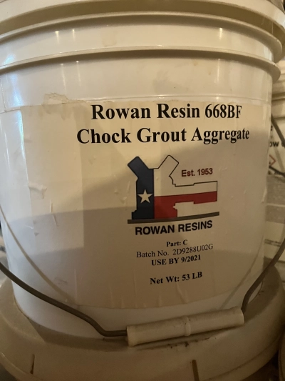 Rowan Resins 668 BF Chock Grout